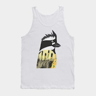 Native Birds of Australia Collage - Set 6 Shrike-tit Tank Top